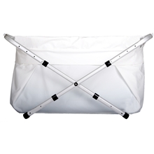 BiBaBad Flexi 60-80 cm - Vit ram