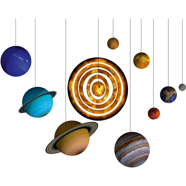 Pussel 3D Solar System (Bild 4 av 5)
