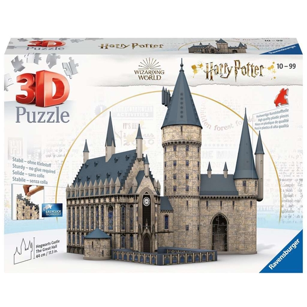 Pussel 3D Hogwarts Castle Harry Potter 540 Bitar (Bild 1 av 3)