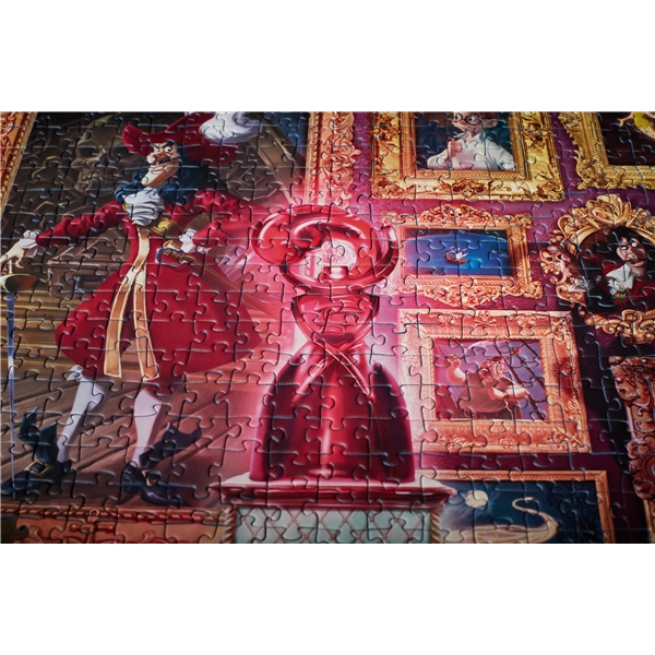 Pussel 1000 Bitar Villainous Disney: Captain Hook (Bild 4 av 5)