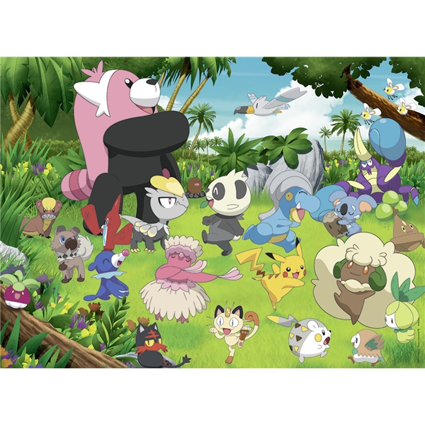 Pussel 300 Bitar XXL Wild Pokémon (Bild 2 av 2)