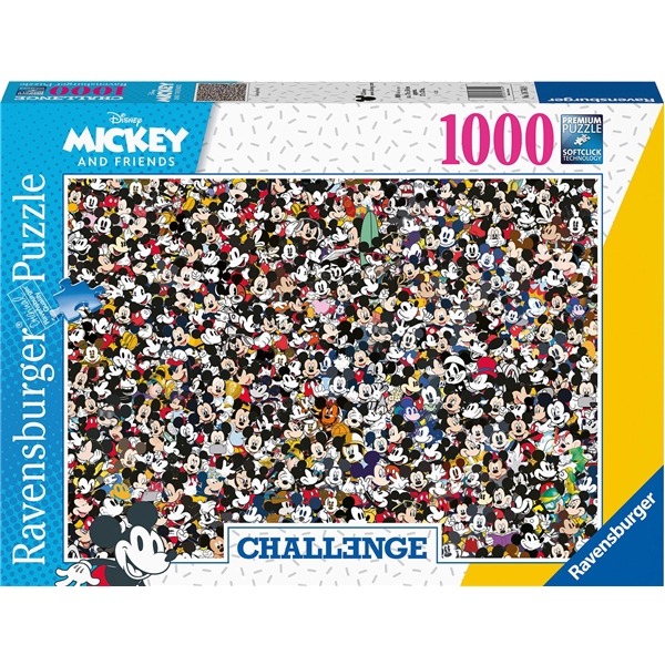 Pussel 1000 Bitar Mickey Challenge (Bild 1 av 2)