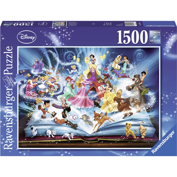 Pussel 1500 Bitar Disney's Magical Storybook (Bild 1 av 2)