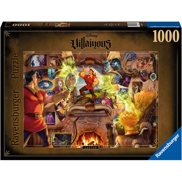 Pussel 1000 Bitar Villainous: Gaston (Bild 1 av 2)