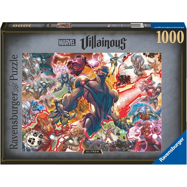 Pussel 1000 Bitar Villainous Marvel: Ultron (Bild 1 av 2)