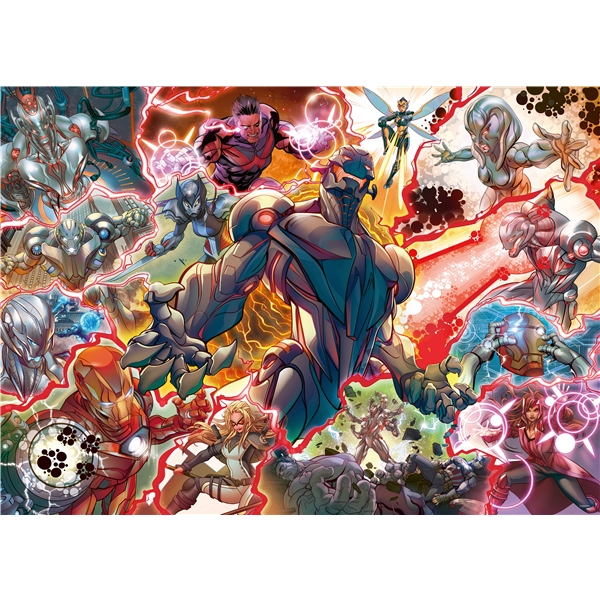 Pussel 1000 Bitar Villainous Marvel: Ultron (Bild 2 av 2)
