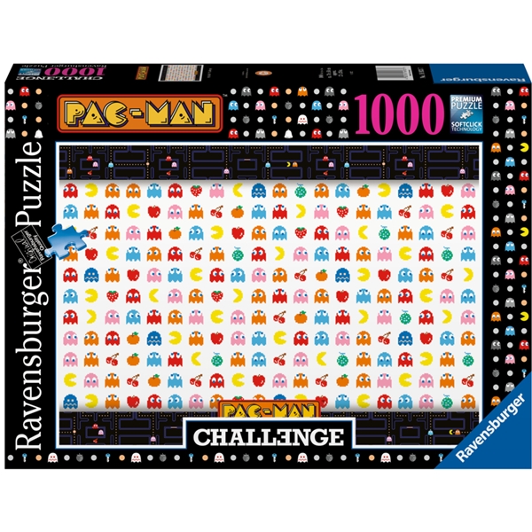 Pussel 1000 Bitar Pac Man (Bild 1 av 2)