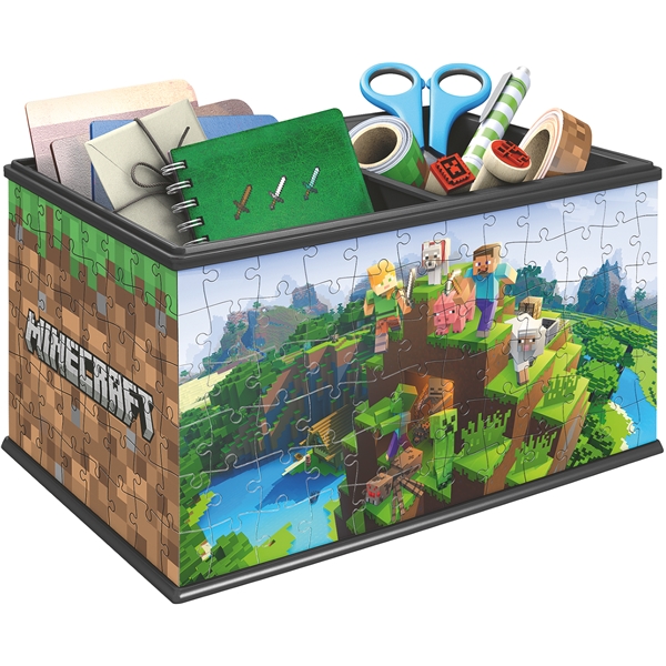 Pussel 3D Minecraft Treasure Box 216 Bitar (Bild 2 av 2)