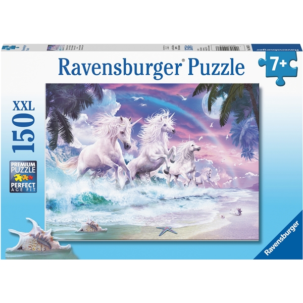 Pussel XXL 150 Bitar Unicorn Beach (Bild 1 av 2)