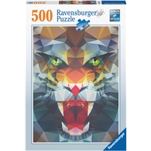 Pussel 500 Bitar Polygon Lion