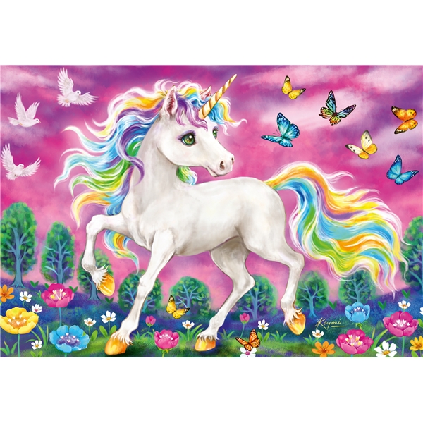 Pussel 2 x 24 Bitar Unicorn & Pegasus (Bild 3 av 3)