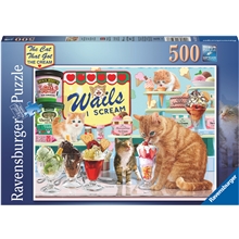 Pussel 500 Bitar The Cat Who Got The Cream