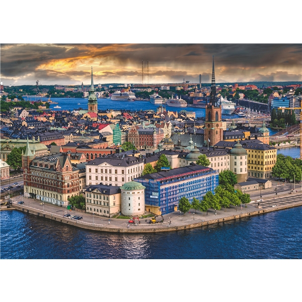 Pussel 1000 Bitar Stockholm Sweden (Bild 2 av 2)
