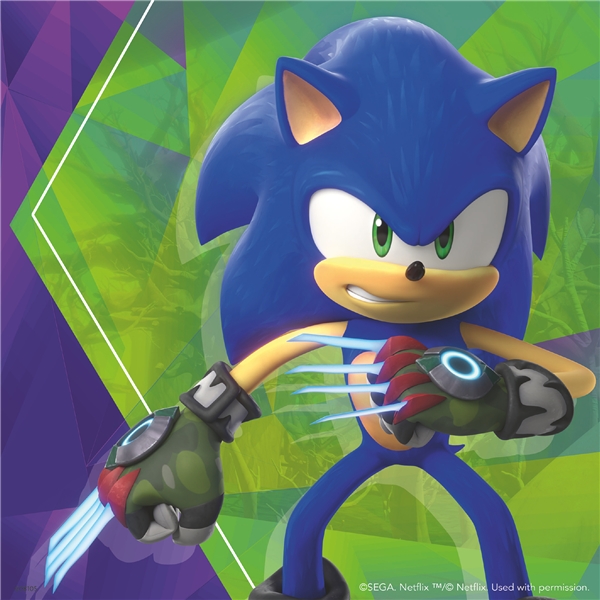 Pussel 3 x 49 Sonic Prime (Bild 2 av 4)