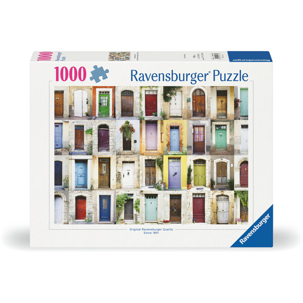 Pussel 1000 Bitar Beautiful Doors In Provence (Bild 1 av 2)