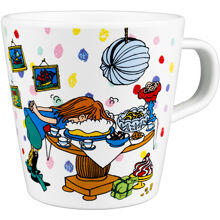 Pippi Födelsedag Mugg med handtag