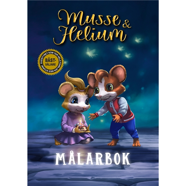 Musse & Helium Målarbok