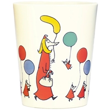 Beige - Mumin Festligheter Tumblermugg