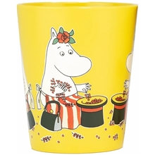 Mumin Festligheter Tumblermugg Gul