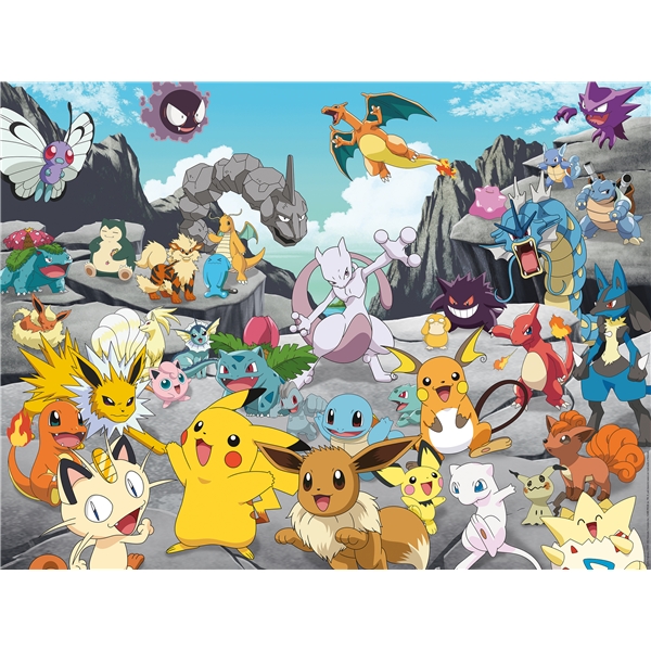 Pussel 1500 Bitar Pokémon Classics (Bild 2 av 2)