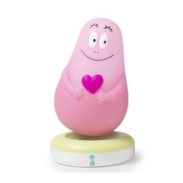 Pabobo Lumilove Nattlampa Barbapappa Rosa (Bild 2 av 4)