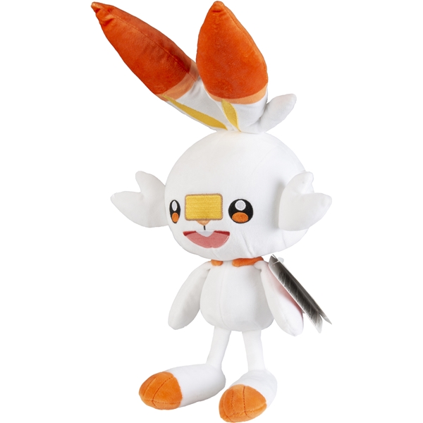 Pokemon Plush Scorbunny 30 cm (Bild 2 av 3)