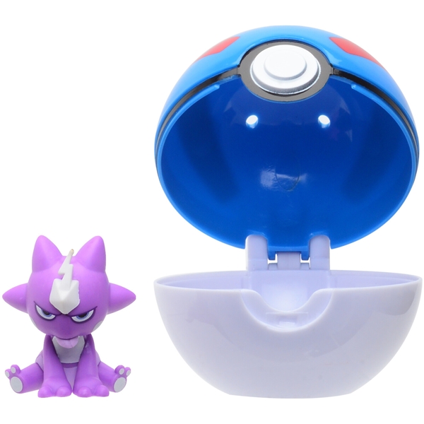 Pokemon Clip 'N Go Toxel & Great Ball (Bild 2 av 4)