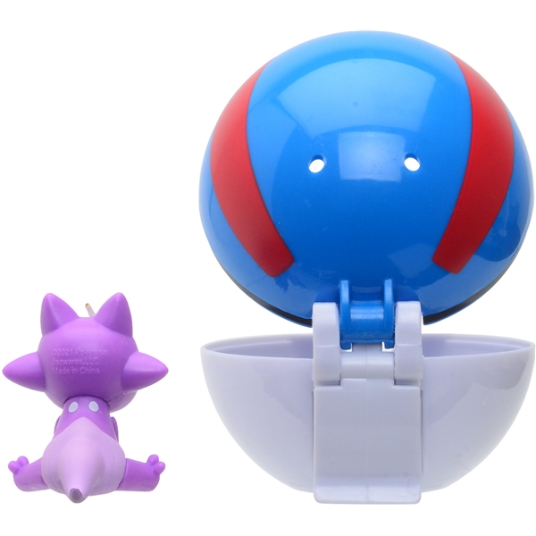 Pokemon Clip 'N Go Toxel & Great Ball (Bild 3 av 4)