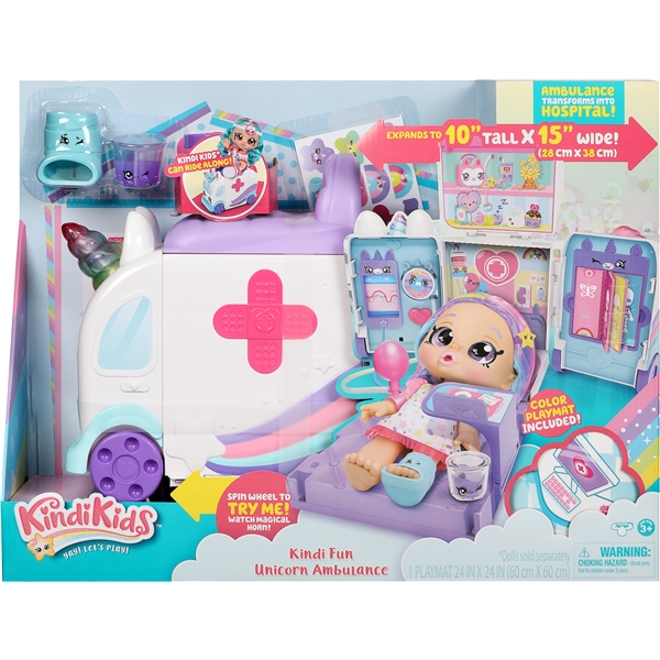 Kindi Kids Kindi Fun Unicorn Ambulance (Bild 3 av 6)