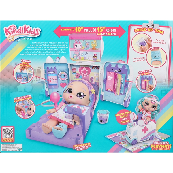 Kindi Kids Kindi Fun Unicorn Ambulance (Bild 4 av 6)