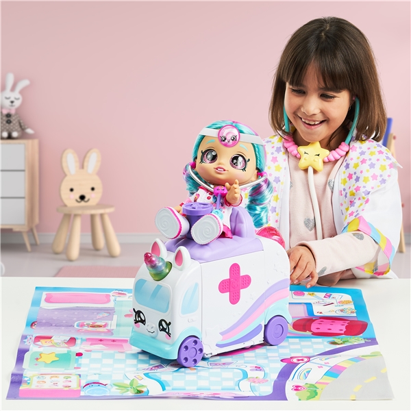 Kindi Kids Kindi Fun Unicorn Ambulance (Bild 5 av 6)