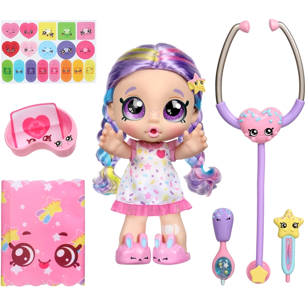 Kindi Kids Shiver 'n' Shake Rainbow Kate Set (Bild 1 av 5)