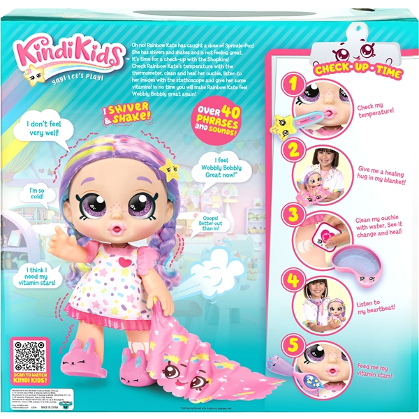 Kindi Kids Shiver 'n' Shake Rainbow Kate Set (Bild 3 av 5)