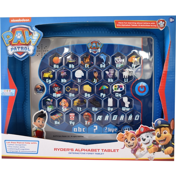 Paw Patrol Ryders Alphabet Pad DK/SE/NO (Bild 2 av 3)