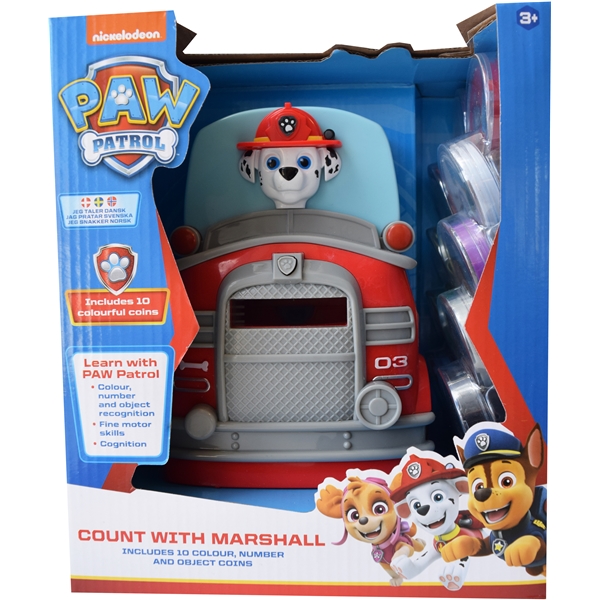 Paw Patrol Count With Marshall DK/SE/NO (Bild 4 av 5)