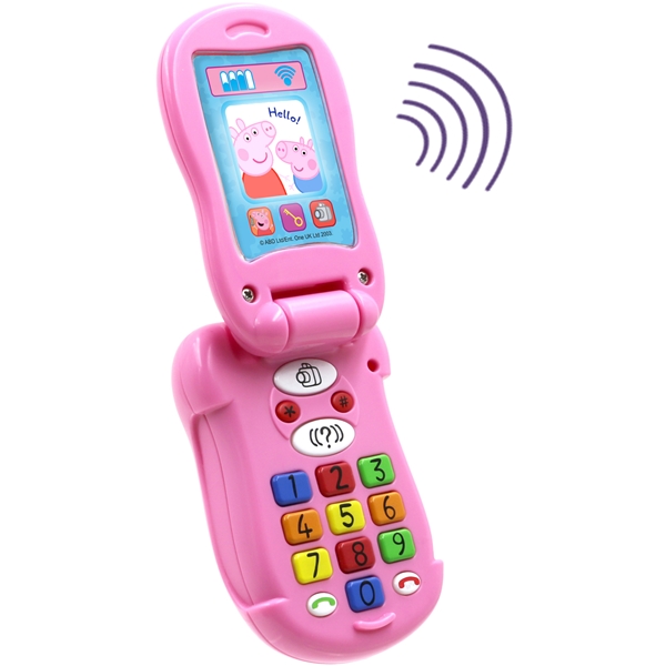 Greta Gris Flip & Learn Telefon (Bild 1 av 4)