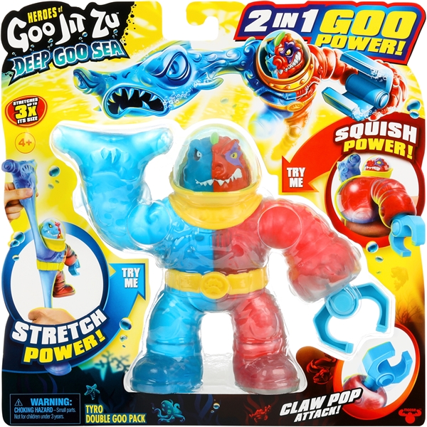 Goo Jit Zu S9 Deep Sea Double Goo Tyro (Bild 1 av 6)