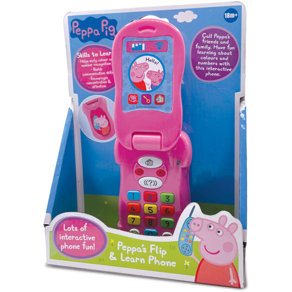Peppa Flip And Learn Phone (Bild 1 av 2)
