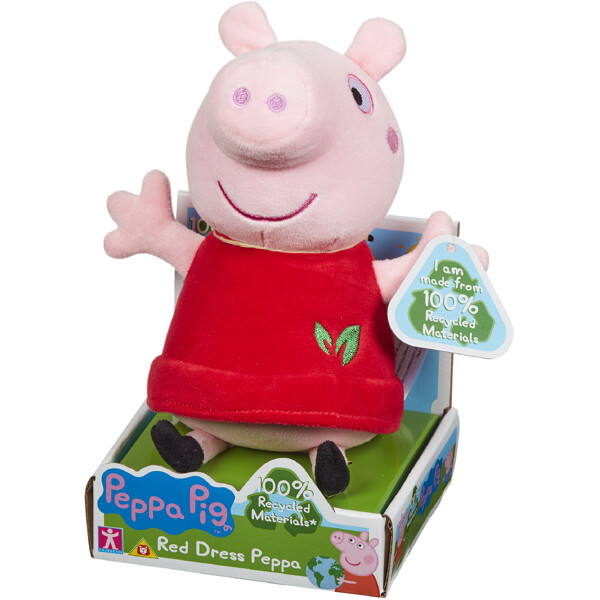 Peppa Eco Plush 20 cm (Bild 1 av 3)