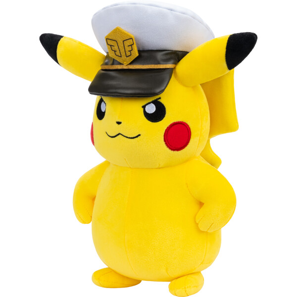 Pokémon Plush 20 cm Captain Pikachu (Bild 2 av 3)