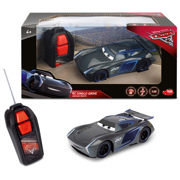 Disney Cars Radiostyrd Jackson Storm Single