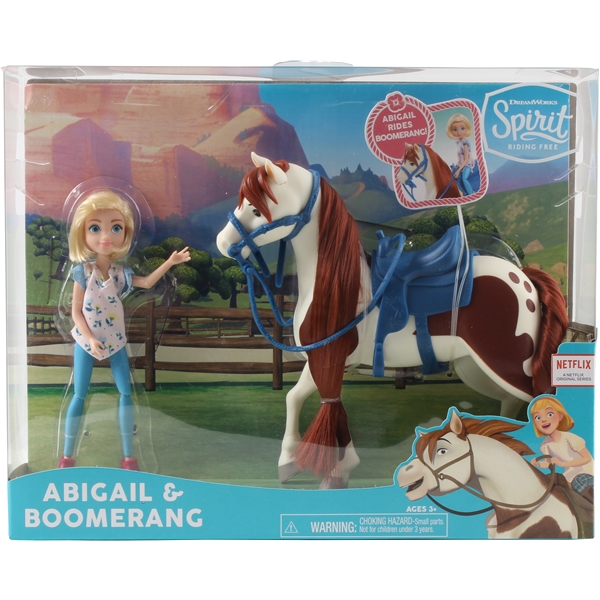 Spirit Abigail Docka & Boomerang Häst