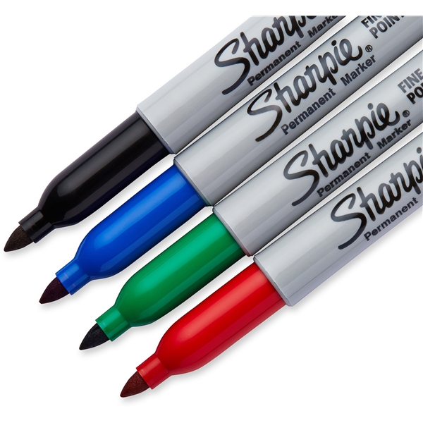 Sharpie Fine Märkpenna Basic 1,0 mm 4-p (Bild 2 av 5)