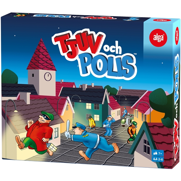 Alga Tjuv och Polis (Bild 1 av 4)