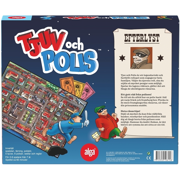 Alga Tjuv och Polis (Bild 4 av 4)