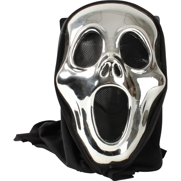 Halloween Metallic Mask - Scream