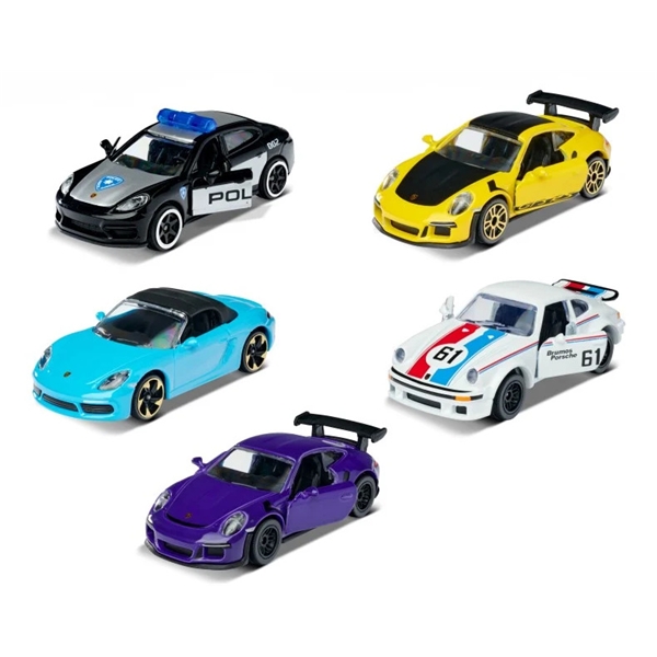 Majorette Porsche 5 Pieces Giftpack (Bild 1 av 2)