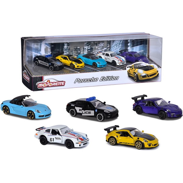 Majorette Porsche 5 Pieces Giftpack (Bild 2 av 2)