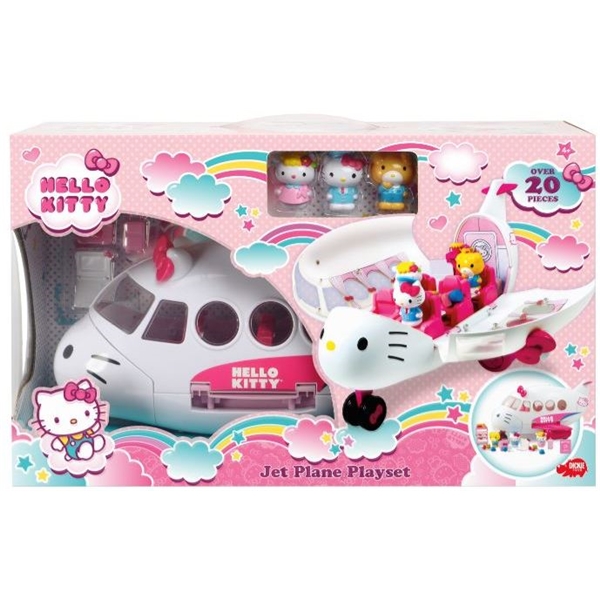 Hello Kitty Jetset Flygplan Lekset (Bild 2 av 5)