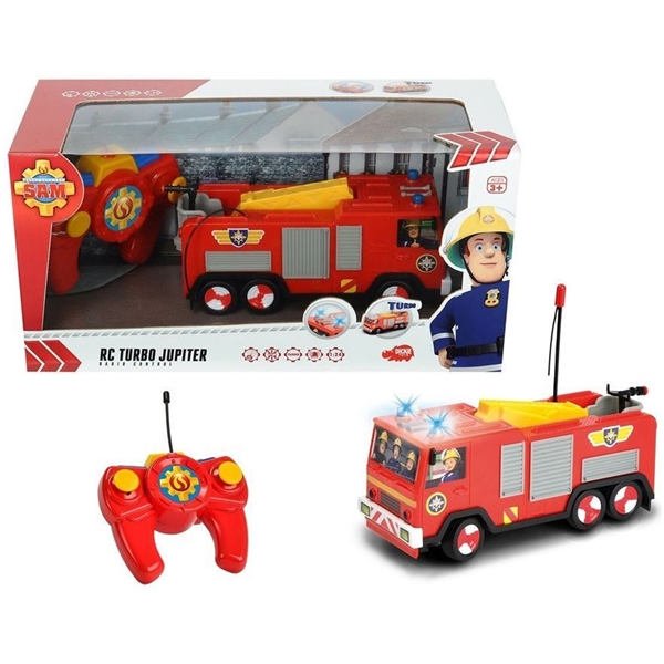 Fireman Sam RC Brandbil Jupiter (Bild 2 av 3)